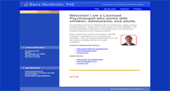 Desktop Screenshot of davishendersonphd.com